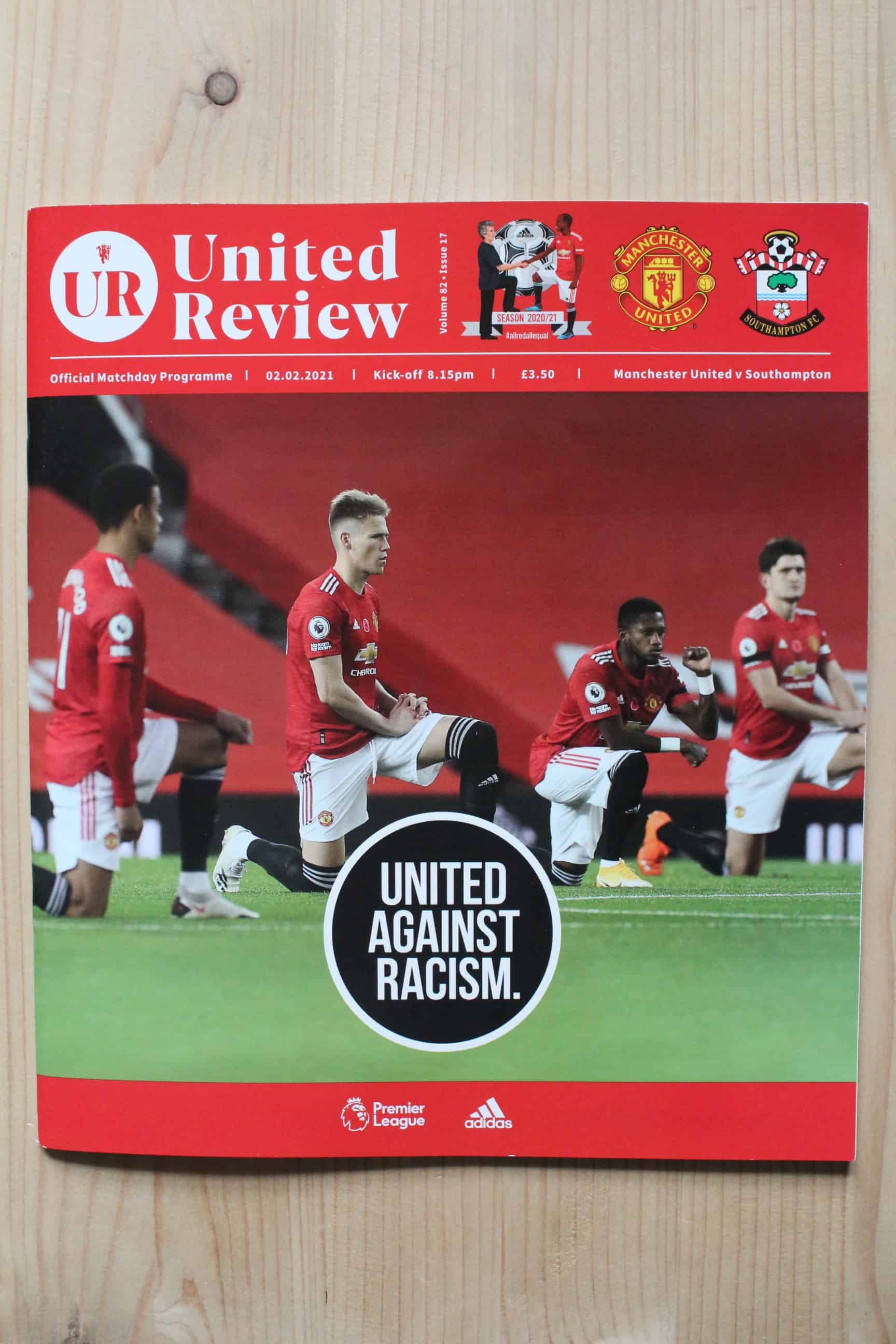 Manchester United FC v Southampton FC